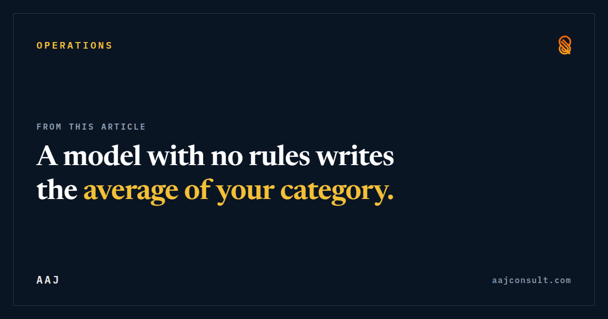 Why AI-written content doesn't sound like you